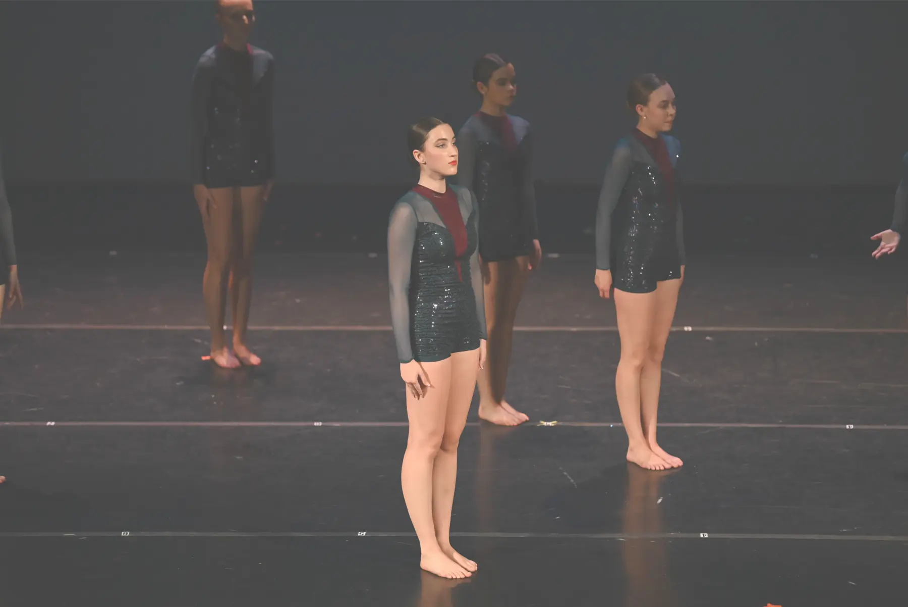 FLBA modern dancers in performance